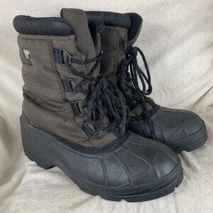 SOREL CUMBERLAND MENS Size 10 Winter Snow Boots LM1102357 Waterproof Insulated